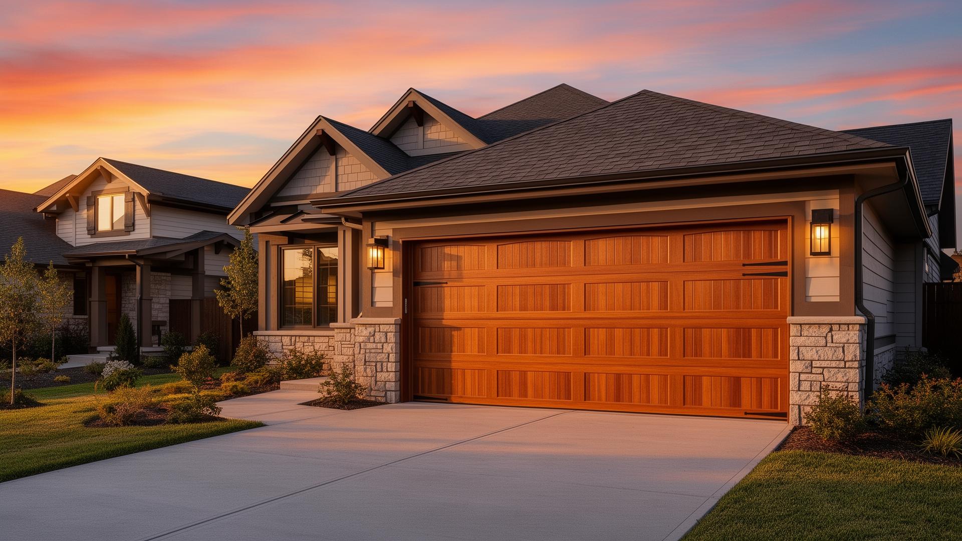 Professional garage door installation